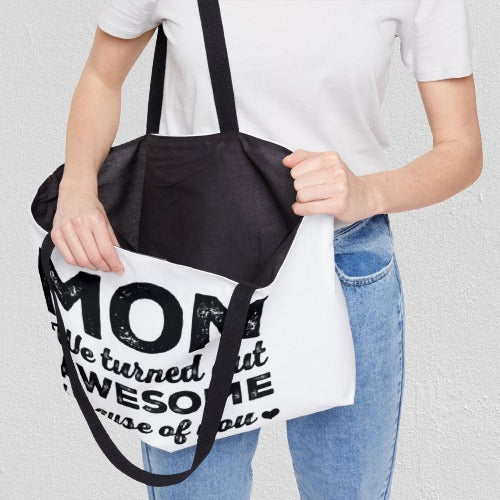 MOM we turned out awesome because of you |  Weekender Tote Bag